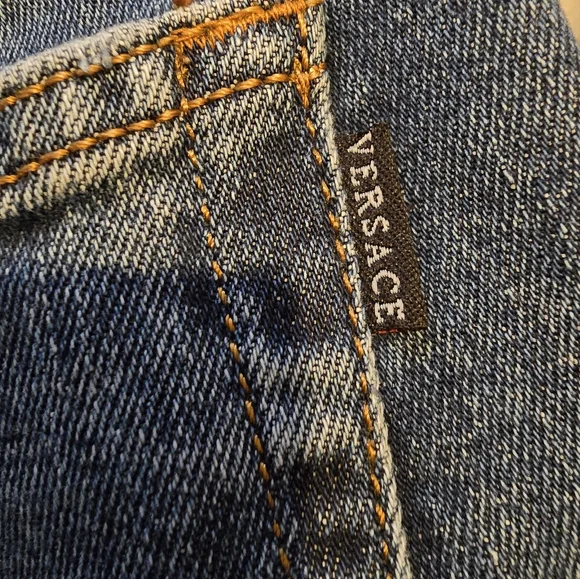 VERSACE COUTURE VINTAGE WOMANS JEANS - Picture 7 of 15